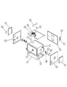 Cell Assembly 2 parts for Dacor Wall Oven ECS227 from AppliancePartsPros.com