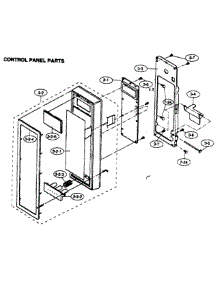 Control Panel parts for Dacor Microwave DCM24R from AppliancePartsPros.com