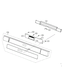 Control Panel parts for Dacor Microwave MMD24B from AppliancePartsPros.com