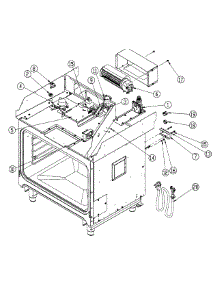 Top Case Assembly parts for Dacor Range DR30DLP from AppliancePartsPros.com