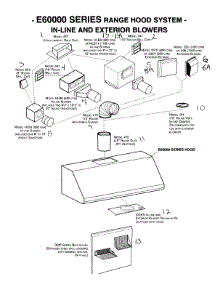Duct Assembly 2 parts for Broan Range Hood E60E48SS from AppliancePartsPros.com