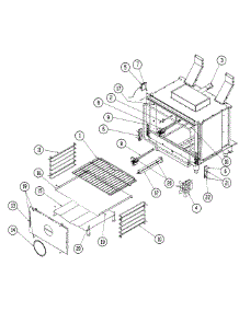 Oven parts for Dacor Range ER30GISCHLP from AppliancePartsPros.com
