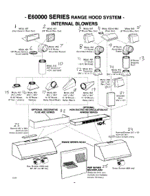 Ducy Assembly 1 parts for Broan Range Hood E6048TSS from AppliancePartsPros.com