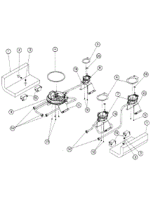 Burners parts for Dacor Range ER30GISCHLPH from AppliancePartsPros.com