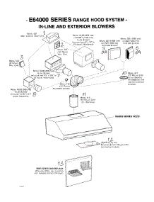 Duct Assembly 2 parts for Broan Range Hood E6436SS from AppliancePartsPros.com