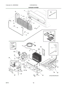 06 - Cooling System parts for Electrolux Refrigerator E23BC68JPSAA from AppliancePartsPros.com