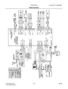 10 - Wiring Diagram parts for Electrolux Refrigerator E23BC68JPSAA from AppliancePartsPros.com