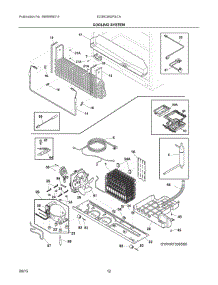 06 - Cooling System parts for Electrolux Refrigerator E23BC68JPSCA from AppliancePartsPros.com