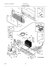 06 - Cooling System parts for Electrolux Refrigerator E23BC68JPSDA from AppliancePartsPros.com