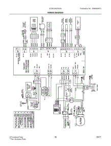 10 - Wiring Diagram parts for Electrolux Refrigerator E23BC68JPSGA from AppliancePartsPros.com