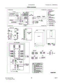 10 - Wiring Diagram parts for Electrolux Refrigerator E23BC69SPS0 from AppliancePartsPros.com