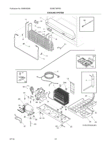 11 - Cooling System parts for Electrolux Refrigerator E23BC78IPSG from AppliancePartsPros.com