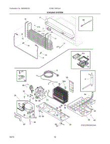 06 - Cooling System parts for Electrolux Refrigerator E23BC78IPSJA from AppliancePartsPros.com
