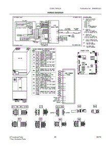 11 - Wiring Diagram parts for Electrolux Refrigerator E23BC78IPSJA from AppliancePartsPros.com