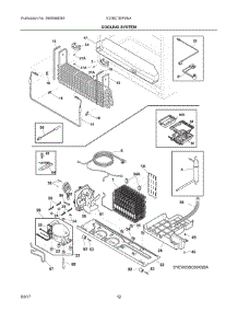 06 - Cooling System parts for Electrolux Refrigerator E23BC78IPSNA from AppliancePartsPros.com