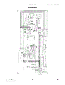 12 - Wiring Diagram parts for Electrolux Refrigerator E23CS78HPS7 from AppliancePartsPros.com