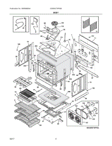 03 - Body parts for Electrolux Wall Oven E30EW75PPSB from AppliancePartsPros.com