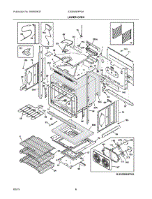 04 - Lower Oven parts for Electrolux Oven E30EW85PPSA from AppliancePartsPros.com