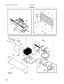 04 - System parts for Electrolux Refrigerator E32AR85PQSC from AppliancePartsPros.com