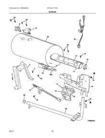 06 - Burner parts for Electrolux Laundry Center EFDG317TIW0 from AppliancePartsPros.com