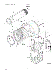 05 - Motor parts for Electrolux Laundry Center EFMC517SIW0 from AppliancePartsPros.com