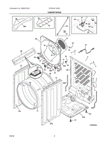 02 - Cabinet / Drum parts for Electrolux Laundry Center EFMG417SIW0 from AppliancePartsPros.com
