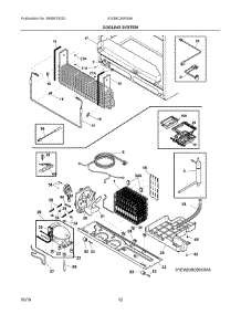 06 - Cooling System parts for Electrolux Refrigerator EI23BC30KS8A from AppliancePartsPros.com