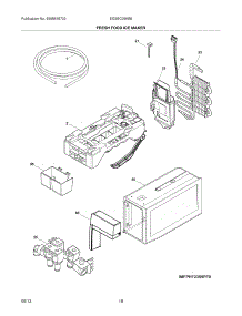 17 - Fresh Food Ice Maker parts for Electrolux Refrigerator EI23BC35KB6 from AppliancePartsPros.com