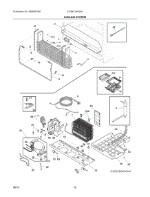 06 - Cooling System parts for Electrolux Refrigerator EI23BC35KS8A from AppliancePartsPros.com