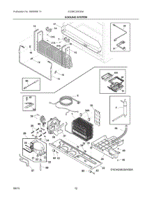 06 - Cooling System parts for Electrolux Refrigerator EI23BC35KS9A from AppliancePartsPros.com
