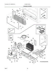 06 - Cooling System parts for Electrolux Refrigerator EI23BC35KSAA from AppliancePartsPros.com