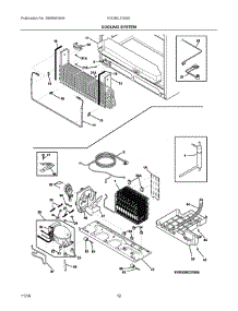 06 - Cooling System parts for Electrolux Refrigerator EI23BC37SS0 from AppliancePartsPros.com