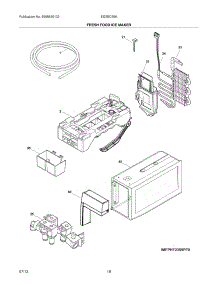 17 - Fresh Food Ice Maker parts for Electrolux Refrigerator EI23BC65KS7 from AppliancePartsPros.com