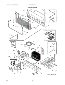 06 - Cooling System parts for Electrolux Refrigerator EI23BC80KS4A from AppliancePartsPros.com