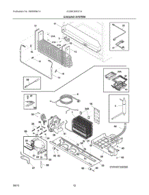 06 - Cooling System parts for Electrolux Refrigerator EI23BC80KS7A from AppliancePartsPros.com