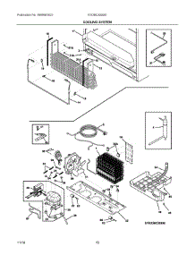 06 - Cooling System parts for Electrolux Refrigerator EI23BC82SS0 from AppliancePartsPros.com