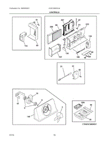 06 - Controls parts for Electrolux Refrigerator EI23CS65KS3A from AppliancePartsPros.com