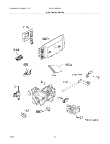 04 - Electrical Parts parts for Electrolux Dishwasher EI24CD35RS2A from AppliancePartsPros.com