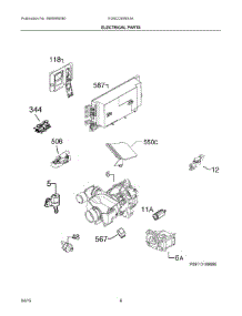 04 - Electrical Parts parts for Electrolux Dishwasher EI24CD35RS3A from AppliancePartsPros.com