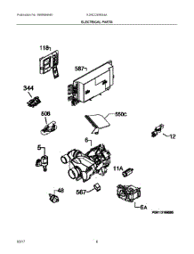04 - Electrical Parts parts for Electrolux Dishwasher EI24CD35RS4A from AppliancePartsPros.com