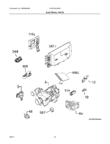 04 - Electrical Parts parts for Electrolux Dishwasher EI24ID30QS5B from AppliancePartsPros.com