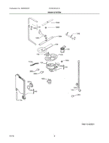 05 - Wash System parts for Electrolux Dishwasher EI24ID50QS1A from AppliancePartsPros.com