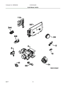 04 - Electrical Parts parts for Electrolux Dishwasher EI24ID50QS4B from AppliancePartsPros.com