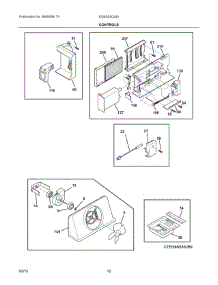 06 - Controls parts for Electrolux Refrigerator EI26SS30JS5 from AppliancePartsPros.com