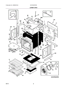 04 - Lower Oven parts for Electrolux Oven EI27EW45PSB from AppliancePartsPros.com