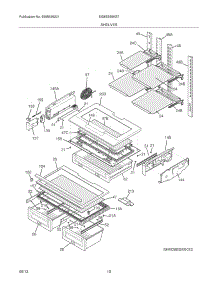 09 - Shelves parts for Electrolux Refrigerator EI28BS65KS7 from AppliancePartsPros.com