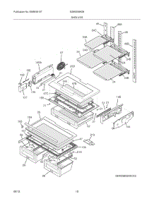 09 - Shelves parts for Electrolux Refrigerator EI28BS65KS8 from AppliancePartsPros.com