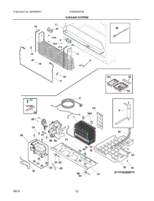 06 - Cooling System parts for Electrolux Refrigerator EI28BS65KS9 from AppliancePartsPros.com