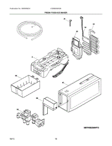 09 - Fresh Food Ice Maker parts for Electrolux Refrigerator EI28BS65KS9 from AppliancePartsPros.com