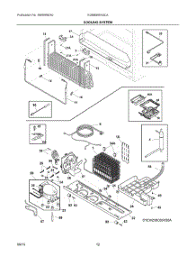 06 - Cooling System parts for Electrolux Refrigerator EI28BS65KSCA from AppliancePartsPros.com